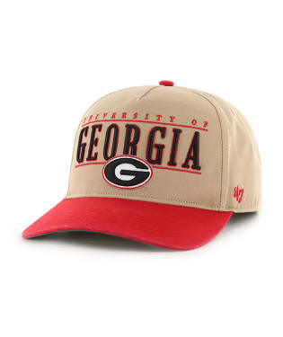 Georgia Bulldogs - City Line Khaki Hitch RF Hat, 47 Brand