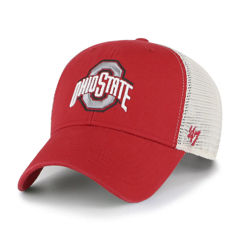 Ohio State Buckeyes - Red Flagship Wash MVP Hat, 47 Brand