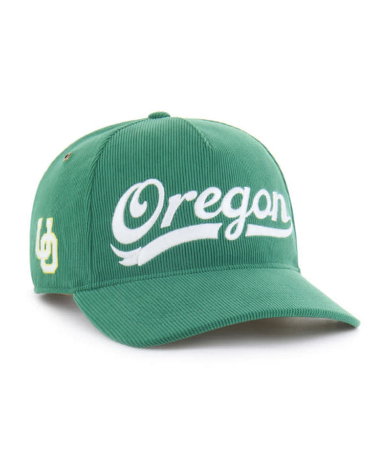 Oregon Ducks - NCAA Kelly Golden Age Cord Hitch RF Hat, 47 Brand
