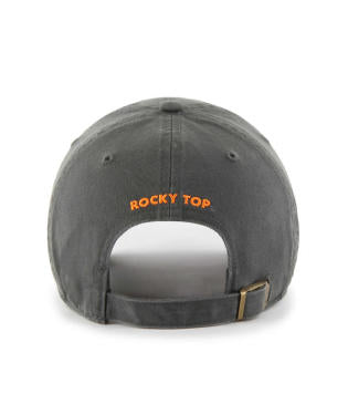 Tennessee Volunteers - Rocky Top Charcoal Flat W/Arched Clean Up Hat, 47 Brand