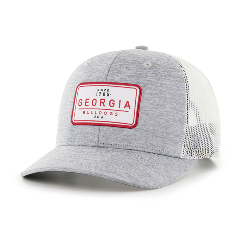 Georgia Bulldogs - Gray Harrington Trucker Hat, '47 Brand