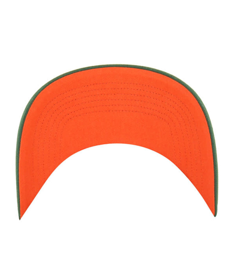 Miami Hurricanes - NCAA Dark Green Overhand Hitch Hat, 47 Brand