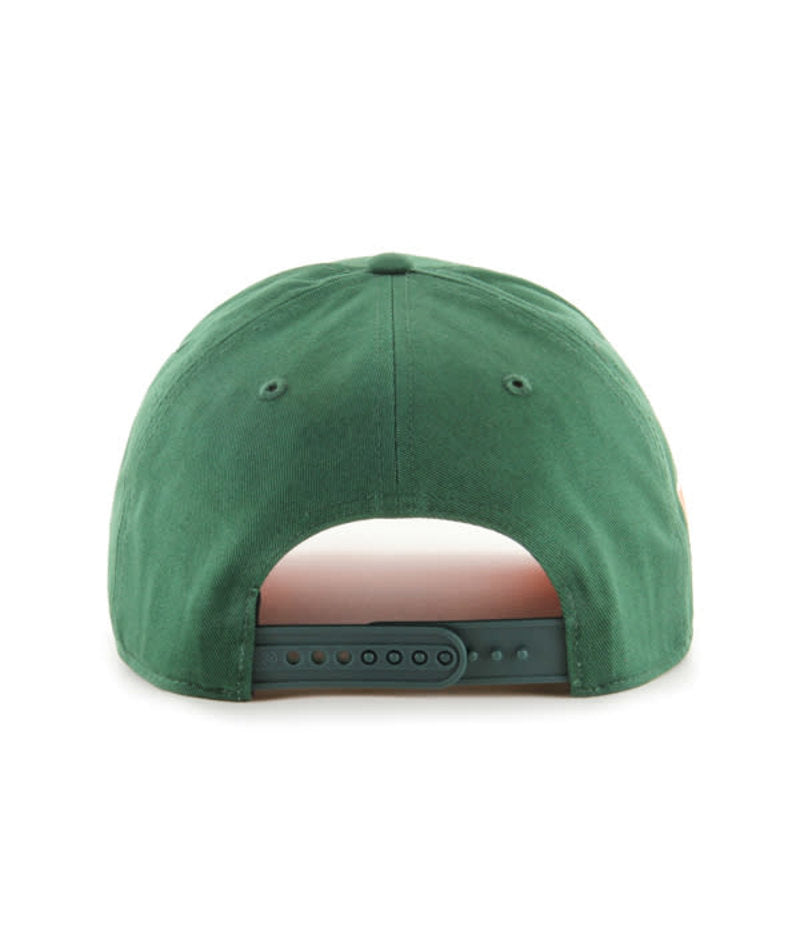Miami Hurricanes - NCAA Dark Green Overhand Hitch Hat, 47 Brand