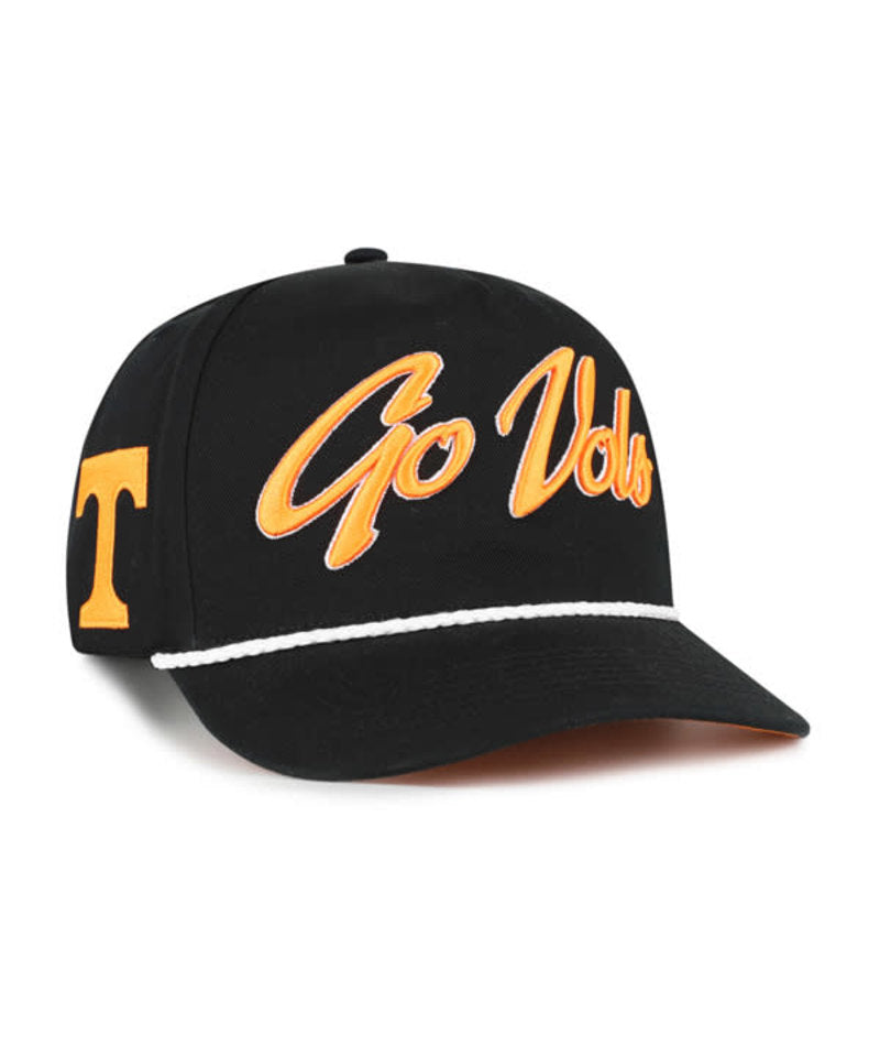 Tennessee Volunteers - Black Overhand Hitch, 47 Brand Hat