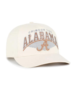 Alabama Crimson Tide - Natural Pomona Hitch Hat, 47 Brand