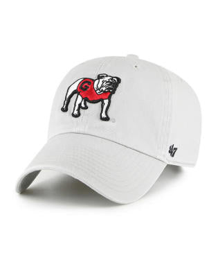 Georgia Bulldogs - Gray Clean Up Hat, 47 Brand