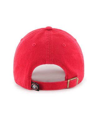 Georgia Bulldogs - Red Clean Up Hat, 47 Brand