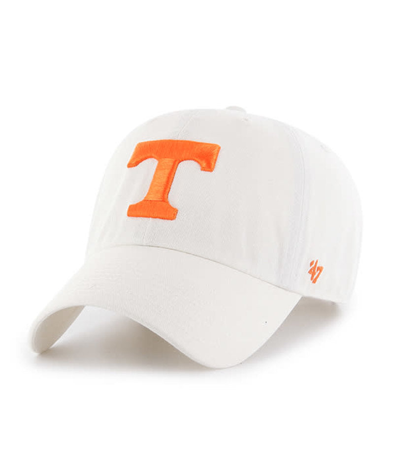 Tennessee Volunteers - White Clean Up Hat, 47 Brand