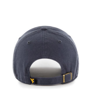 West Virginia Mountaineers - Navy Vintage Clean Up Hat, 47 Brand