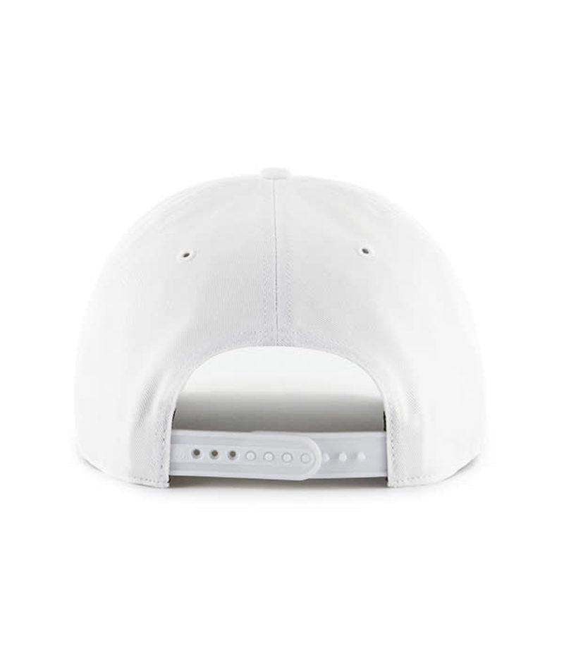 West Virginia Mountaineers - White Roscoe Hitch Hat, 47 Brand