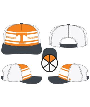 Tennessee Volunteers - Vibrant Orange Super Stripe Hitch 47 Brand Hat