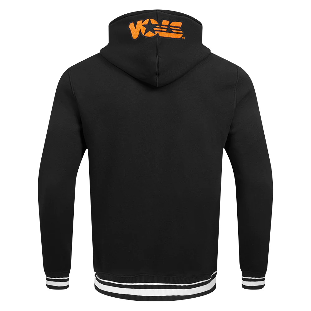 Tennessee Volunteers - NCAA University Of  Tennessee Classic Stacked Logo Fleece Pullover Hoodie