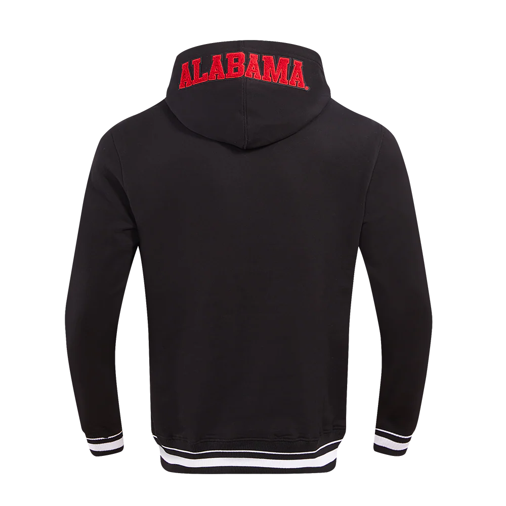 Alabama Crimson Tide - NCAA University Of Alabama Classic Stacked Logo Fleece Pullover Hoodie