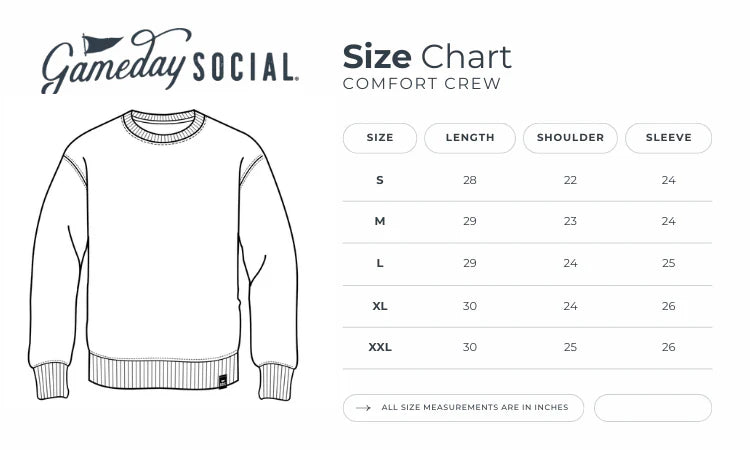 Tennessee Volunteers - NCAA Legacy Logo Comfort Crewneck Long Sleeve
