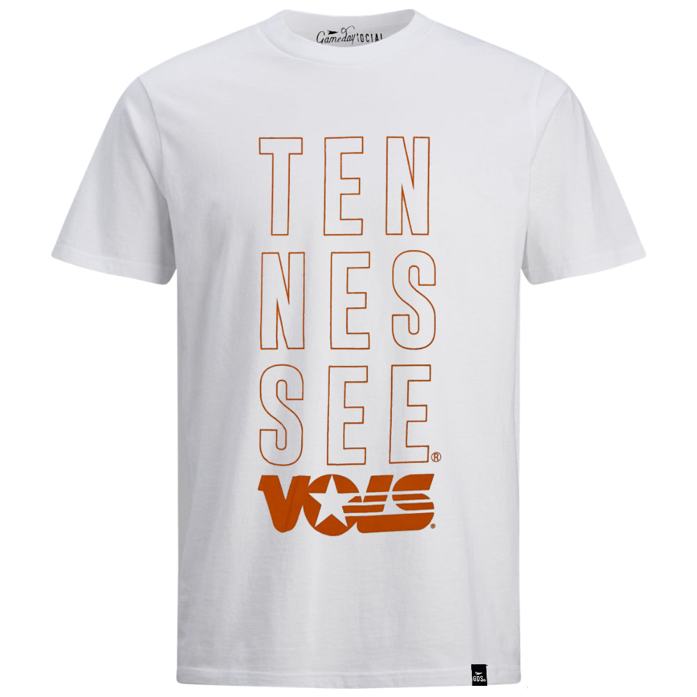 Tennessee Volunteers - NCAA Stafford Stats Comfort Tee T-shirt