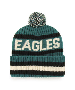 Philadelphia Eagles - Pacific Green Bering Cuff Knit, 47 Brand