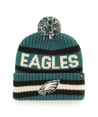 Philadelphia Eagles - Pacific Green Bering Cuff Knit, 47 Brand