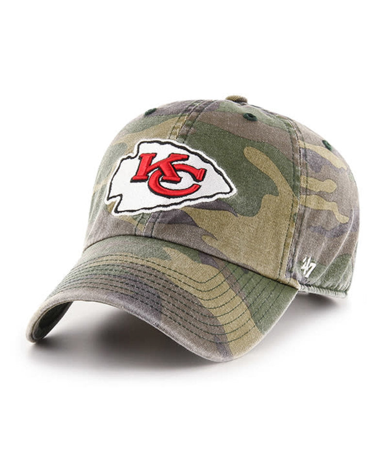 Kansas City Chiefs - Camo Camo 47 Clean Up 47 Clean Up All, 47 Brand
