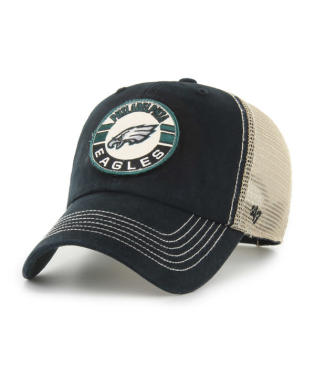 Philadelphia Eagles - Black Notch Clean Up Hat, 47 Brand