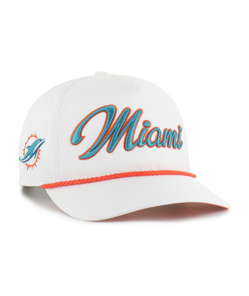 Miami Dolphins - White Overhand 47 Hitch RF, 47 Brand