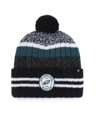 Philadelphia Eagles Black Quiver 47 Cuff Knit
