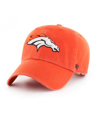 Denver Broncos - Orange Clean Up Hat, 47 Brand