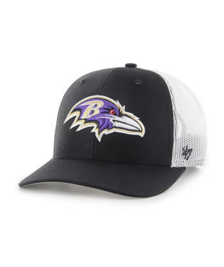 Baltimore Ravens - Trucker With Strap Hat, 47 Brand