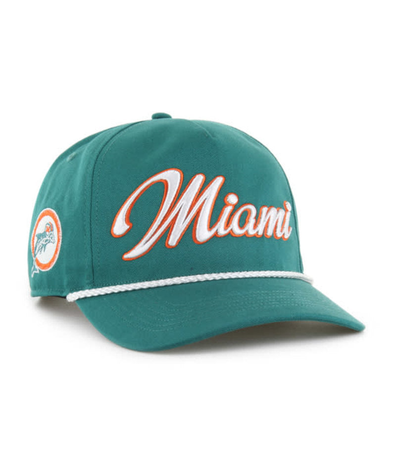 Miami Dolphins - Historic Tailgate Teal Overhand 47 Hitch RF, 47 Brand