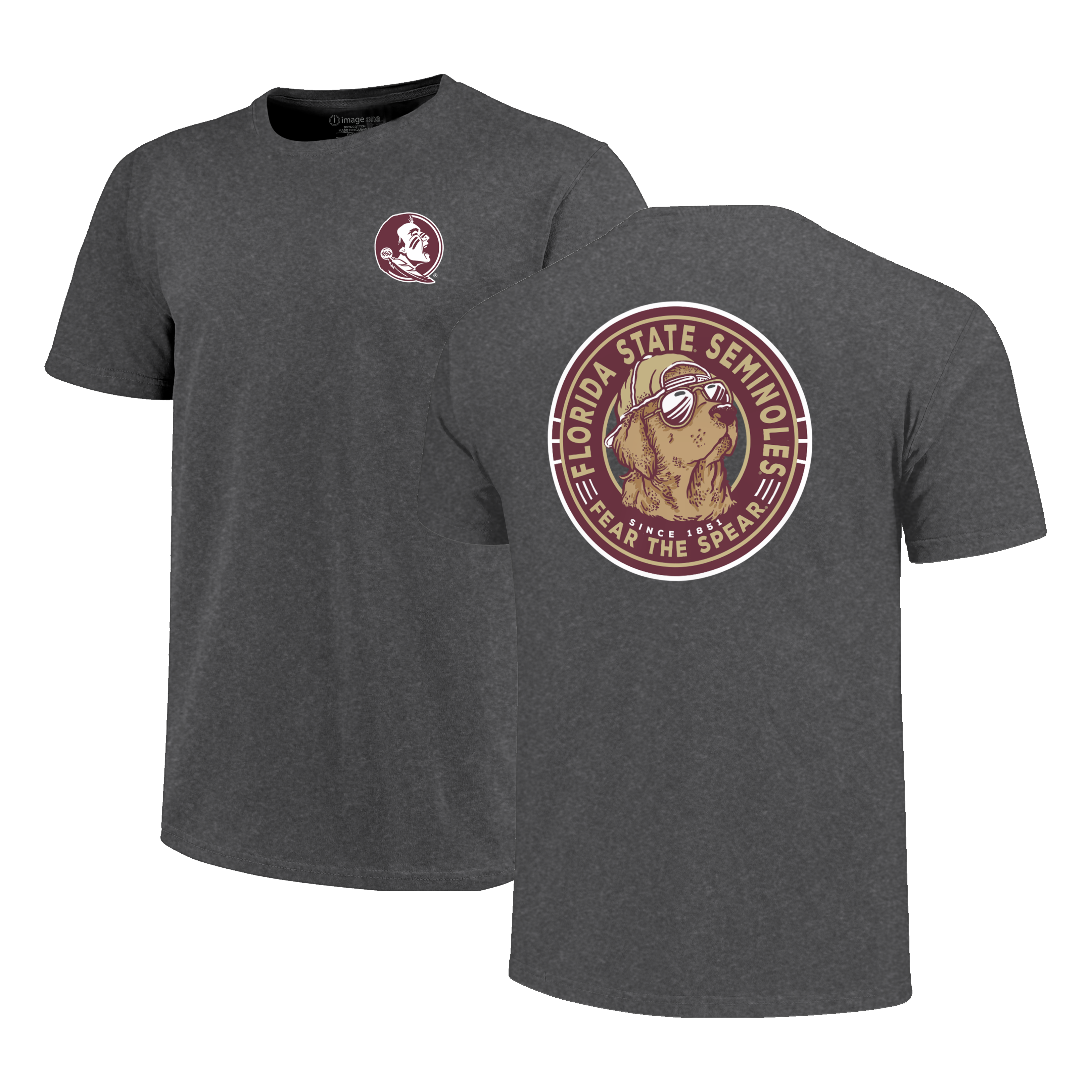 Florida State Seminoles - Cool Lab Circle Badge T-Shirt