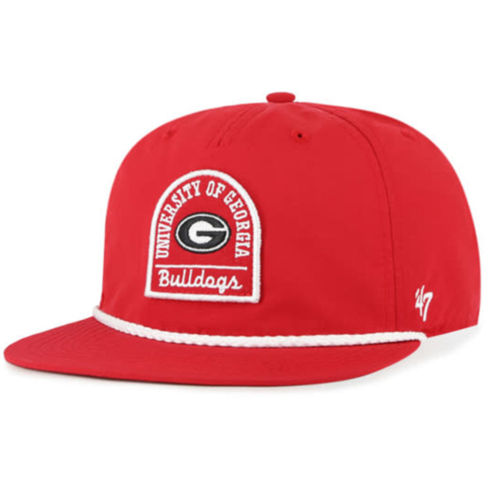 Georgia Bulldogs - Red Pier Captain RF Hat, 47 Brand