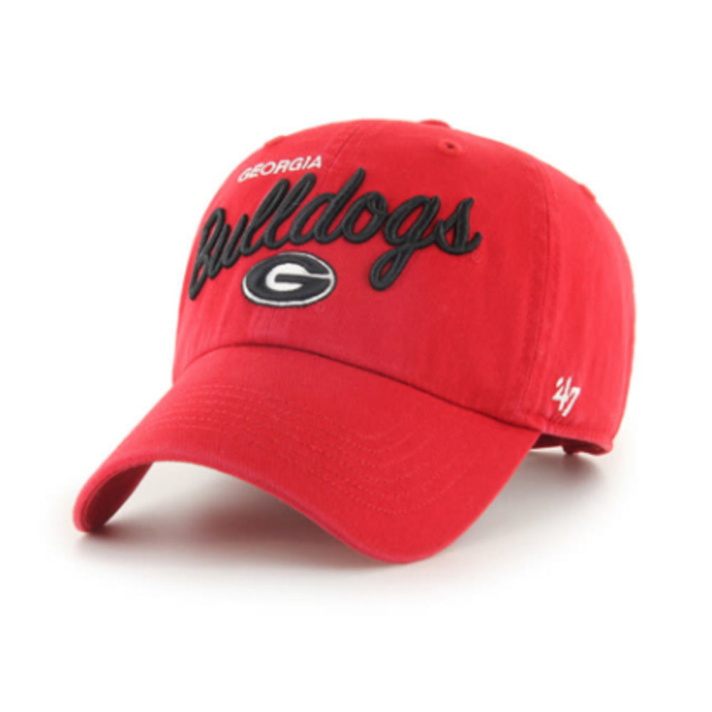 Georgia Bulldogs - Red Phoebe '47 Clean Up  Woman Hat
