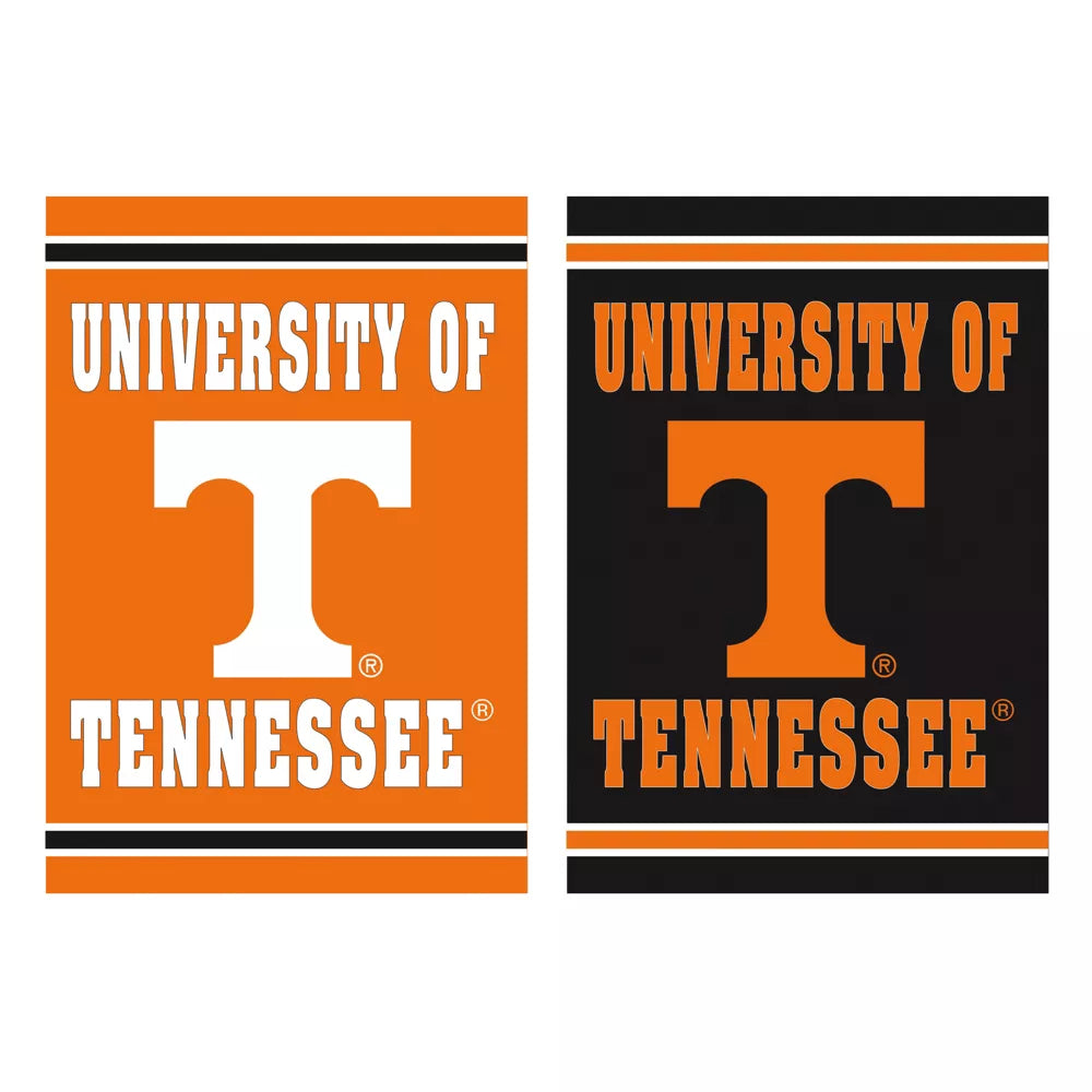 Tennessee Volunteers- University Of Tennessee Embossed Suede Garden Flag