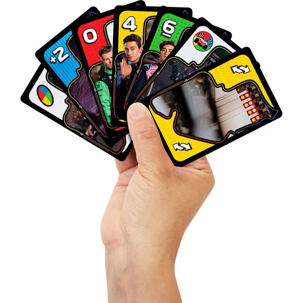 UPD Mattel DP Uno F1 Formula - Drivers Team Playing Cards