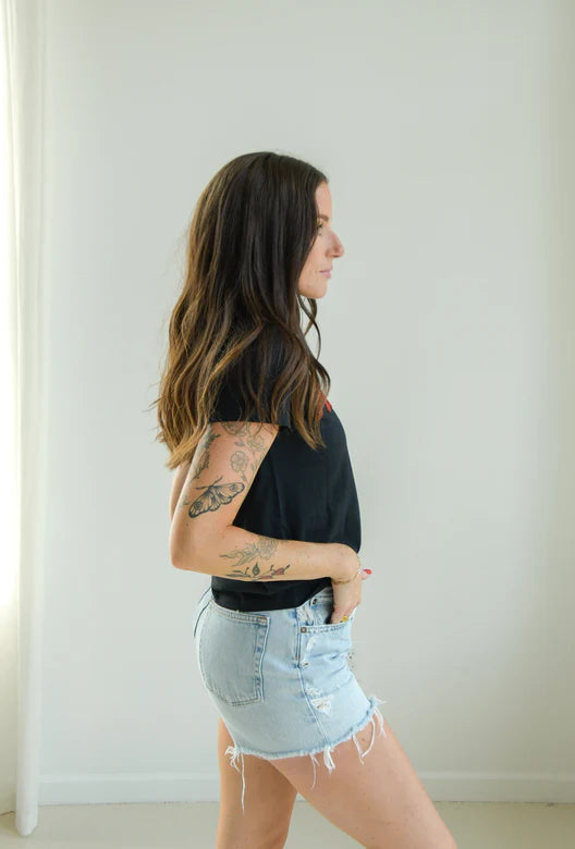 Alabama Crimson Tide - Brodny Beaded Cuffed Tee T-shirt