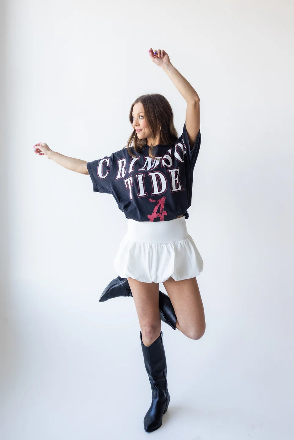 Alabama Crimson Tide - NCAA Southern Split OS Band Tee T-shirt