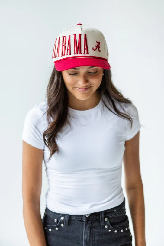 Alabama Crimson Tide - NCAA Saturday Stretch 5 Panel Canvas Baseball Hat
