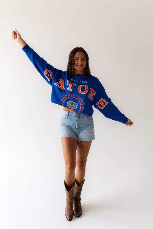 Florida Gators - NCAA Phipps Split Cropped Long Sleeve