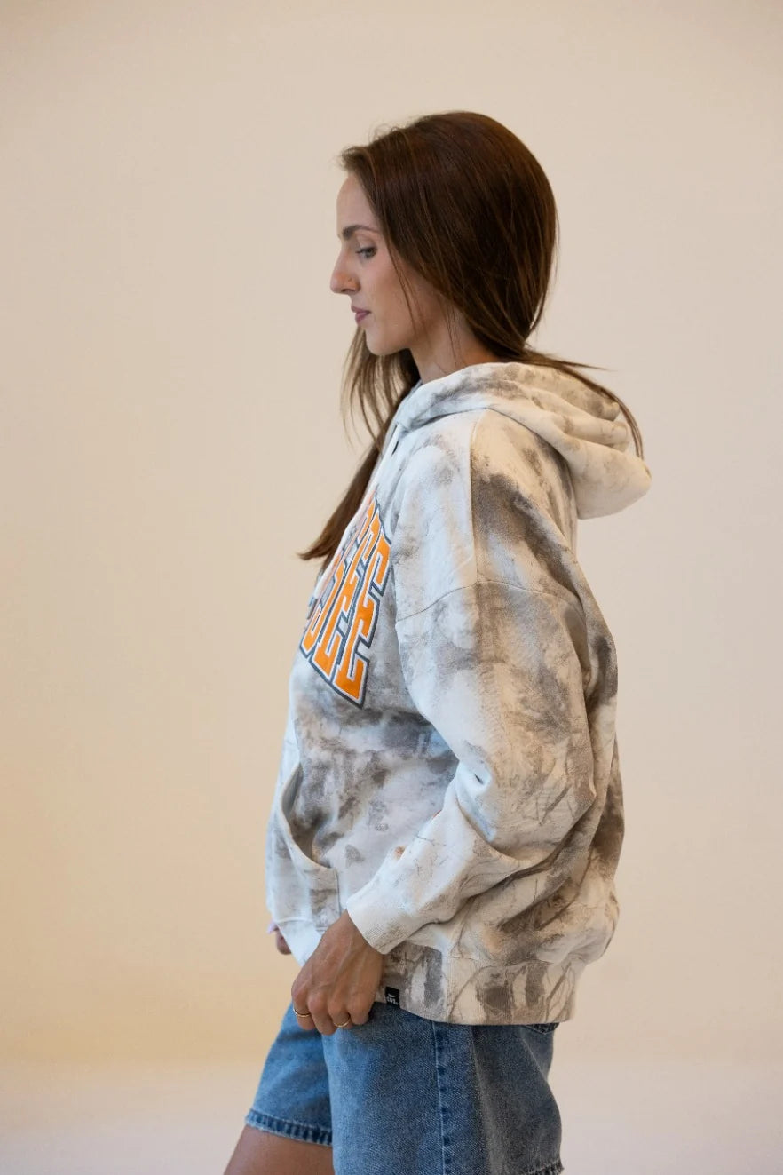 Tennessee Volunteers - NCAA White Camo Oversized Pullover Hoodie