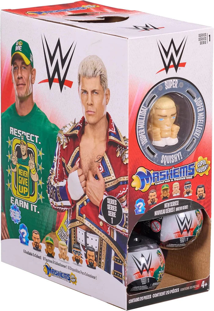 WWE Mash'ems - WWE Characters Series 1 1Pc Blind Capsule