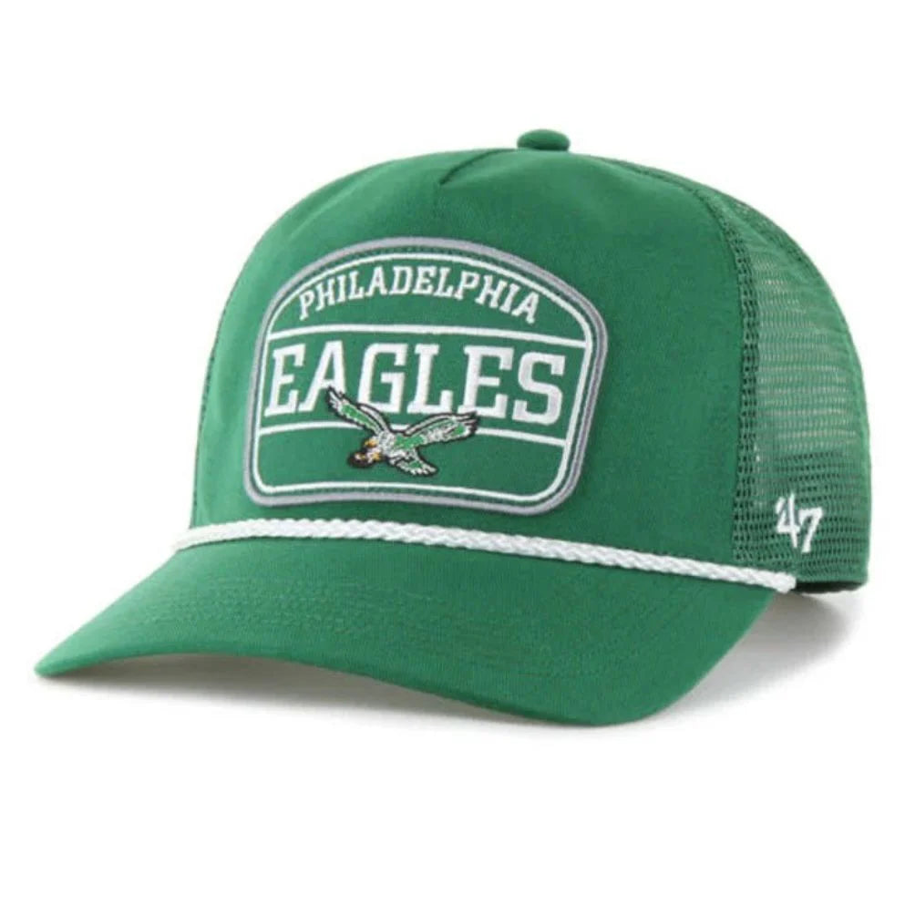 Philadelphia Eagles - Historic Kelly Hone Hitch RF Hat, 47 Brand