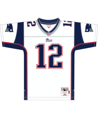 NFL New England Patriots 2000 Tom Brady White Jersey