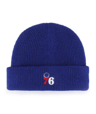 Philadelphia 76Ers Royal Foundational 47 Cuff Knit
