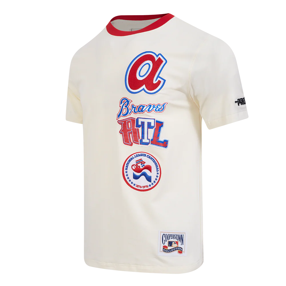 Atlanta Braves - MLB Retro Classic Men's Ringer Top T-shirt