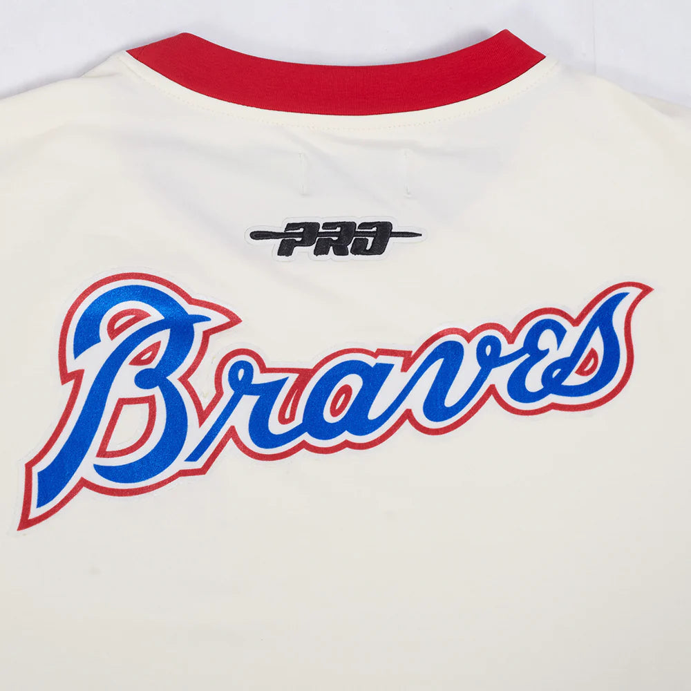 Atlanta Braves - MLB Retro Classic Men's Ringer Top T-shirt