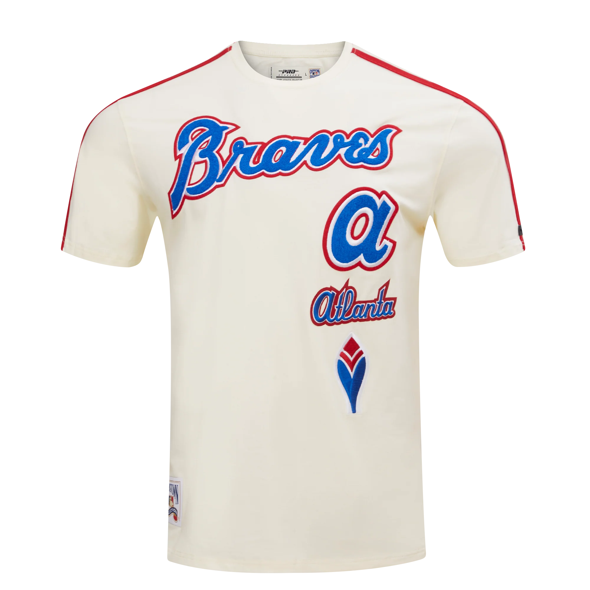 Atlanta Braves - MLB Retro Classic Men's Striped Top T-shirt