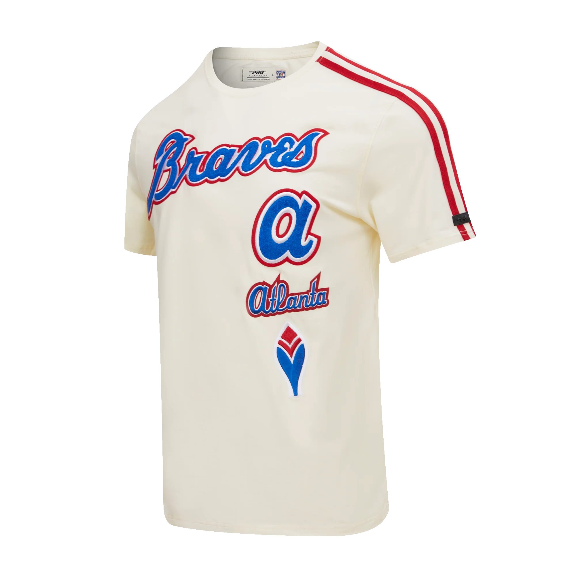Atlanta Braves - MLB Retro Classic Men's Striped Top T-shirt