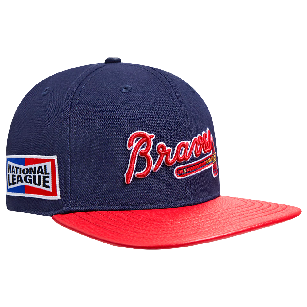 Atlanta Braves - MLB Fast Lane Logo Wool Strapback Hat