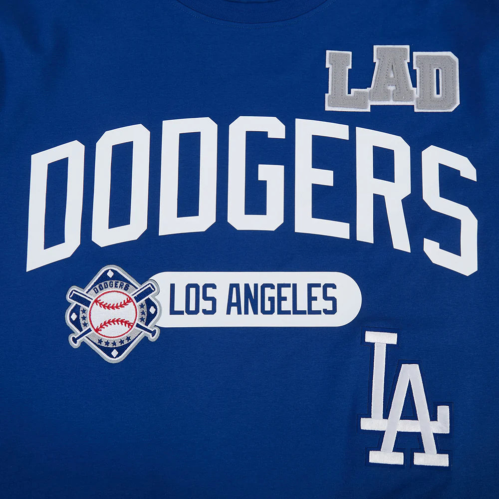 Los Angeles Dodgers - MLB Letterman Men's Short Sleeve T-shirt