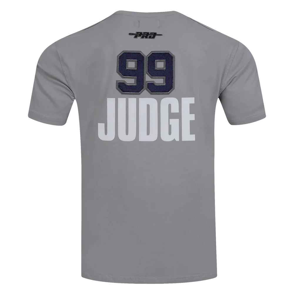 New York Yankees - MLB Aaron Judge #99 Classic Men's Single Jersey Striped Top T-Shirt