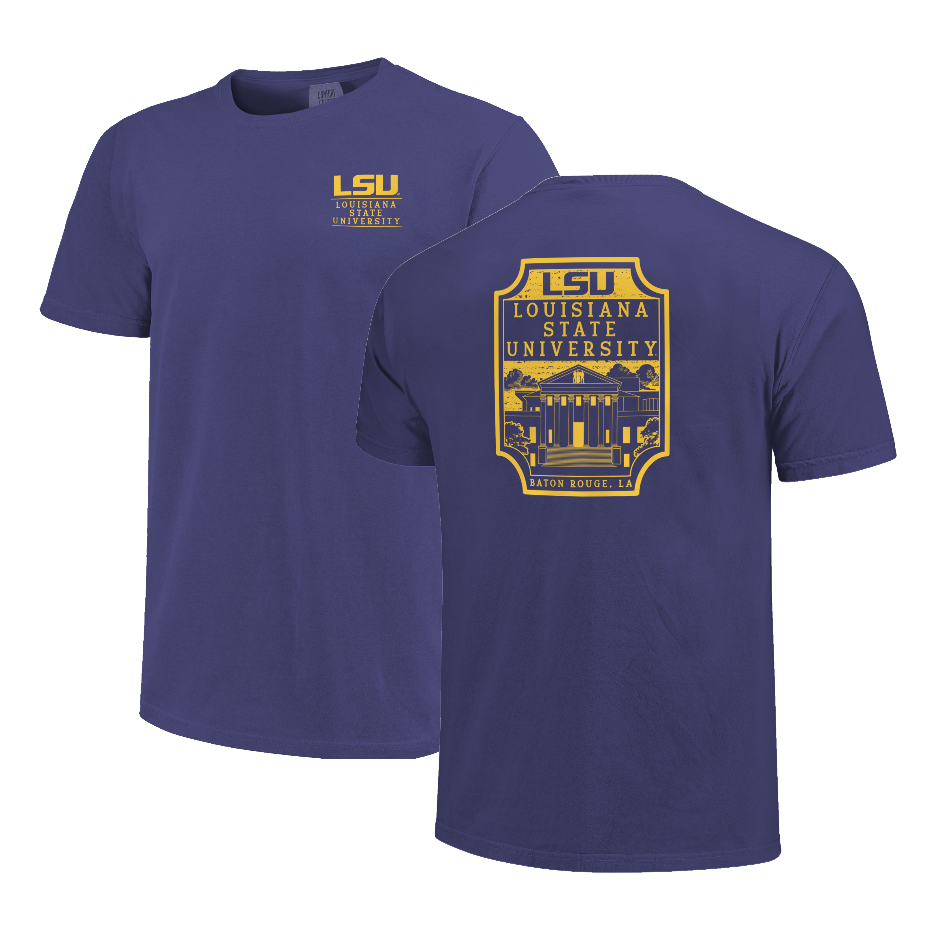 LSU Tigers - Campus Badge T-shirt